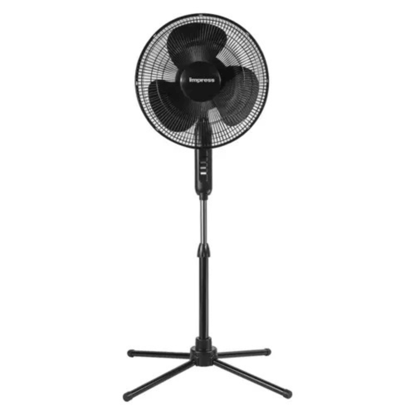 Impress Easy-Assemble 3-Speed 16-Inch Stand Floor Fan