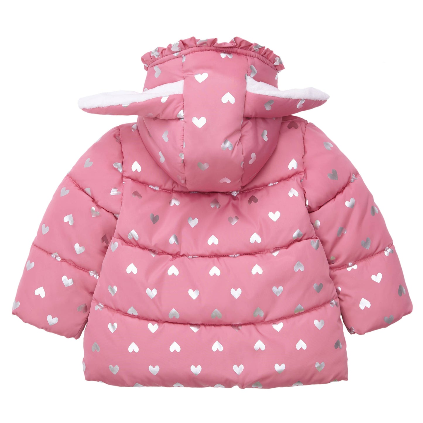 Baby Toddler Girls' Fleece Lined Puffer Coat