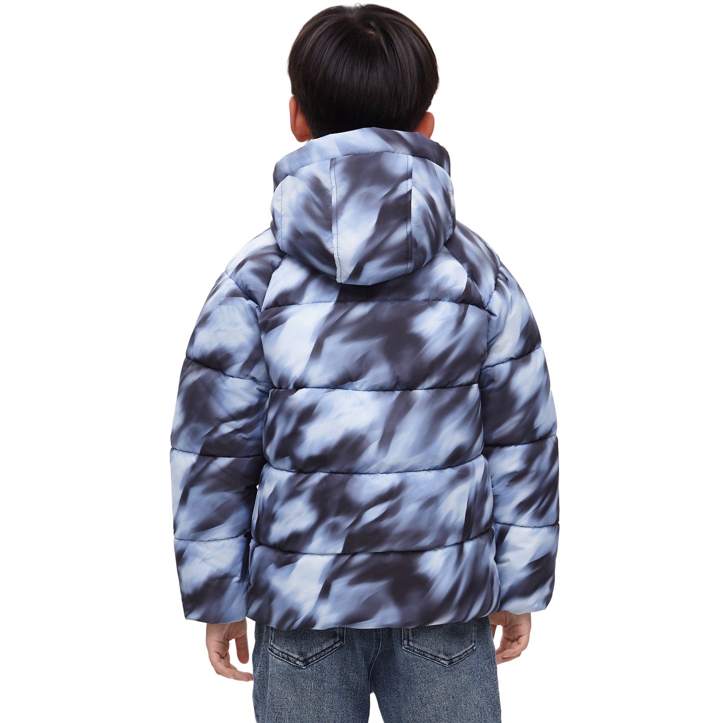 Boys' Ripstop Winter Coat Kids' Fleece Lined Jacket