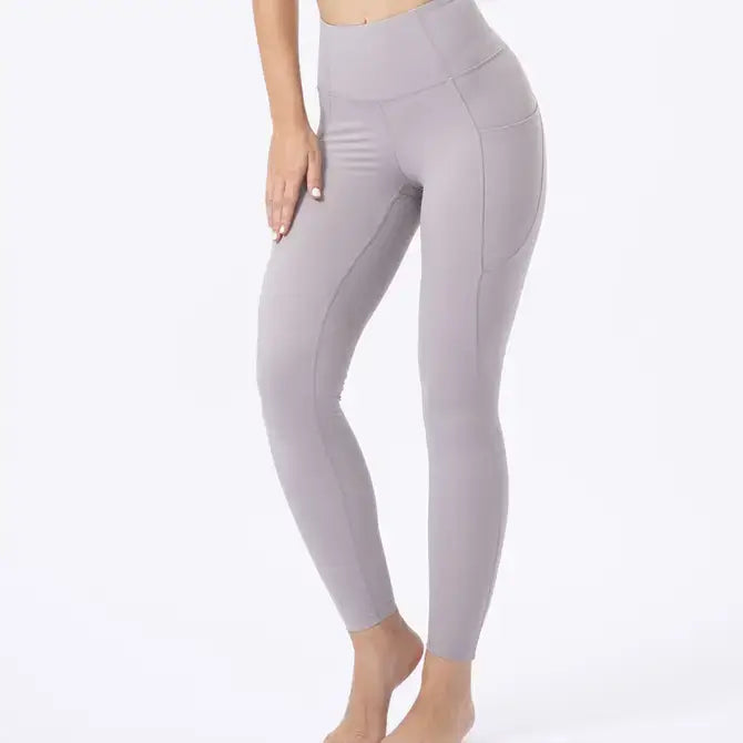 High Waist Leggings Workout Proof Tummy Control