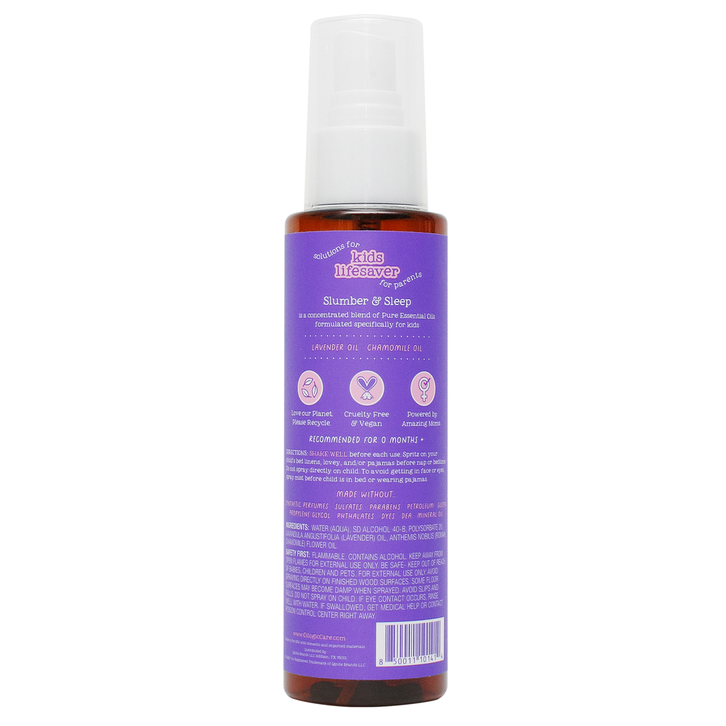 Kids Slumber & Sleep Essential Oil Linen Mist