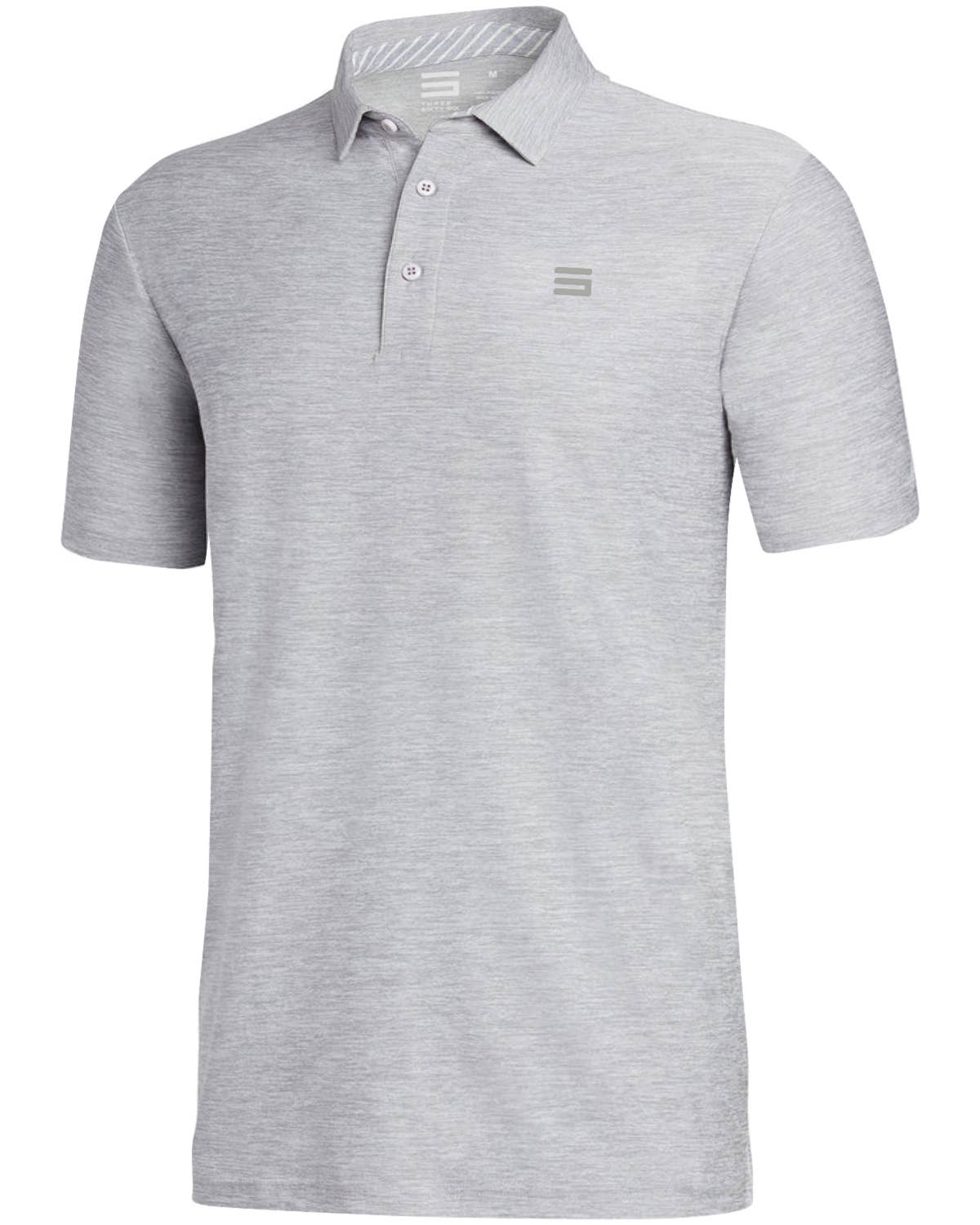 Men's Quick Dry Golf Shirts - Short Sleeve, Athletic Polo