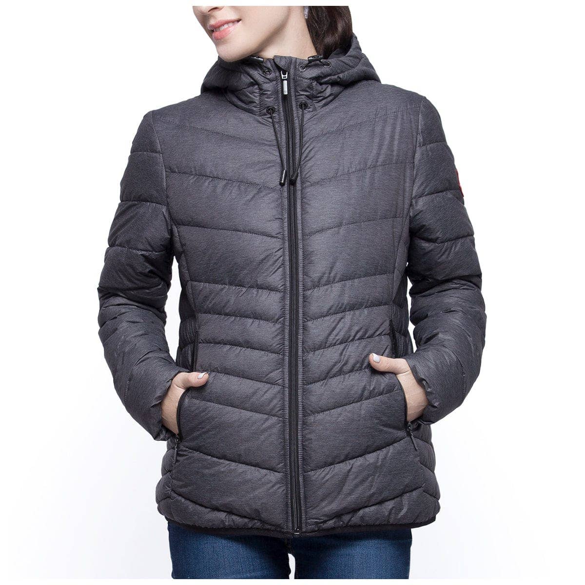 Women's Light Curvy Fit Puffer Jacket Coat