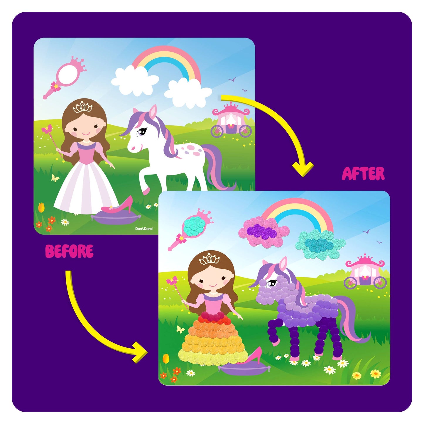 Mess-Free Dot Sticker Art For Kids, Sticker Book for Toddler