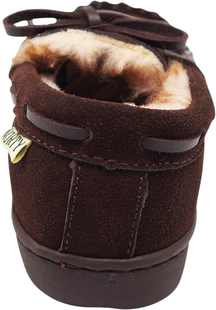 Norty Little and Big Kids Boys Girls Unisex Suede Leather Mo