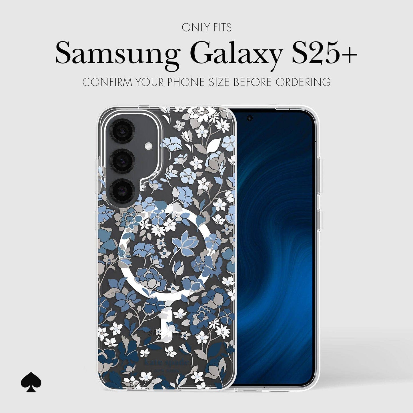 Kate spade new york Samsung Galaxy S25+ Flowerbed Blue