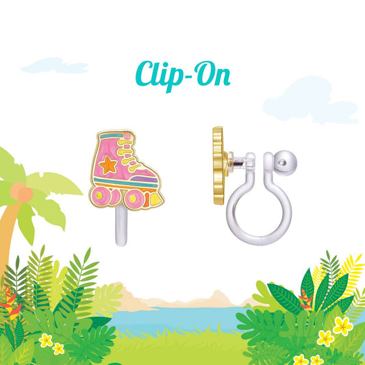 CLIP ON Cutie Earrings | Roller Skates