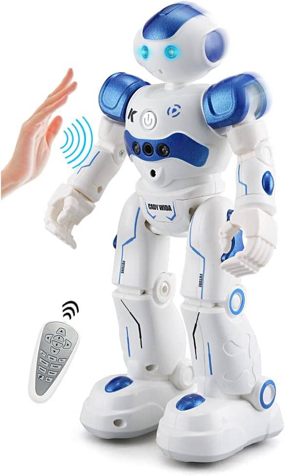 RC Robot w/Sensors and Remote Blue