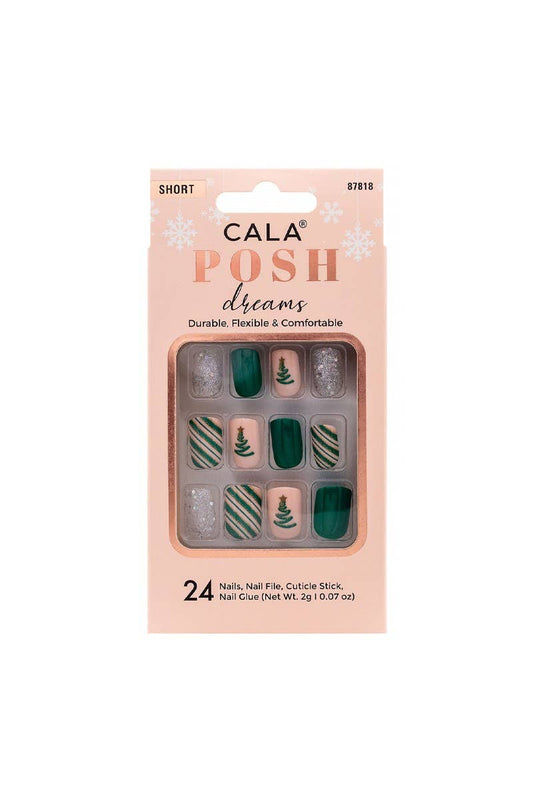 CALA 87818 Posh Dreams Press on Nails Kit -