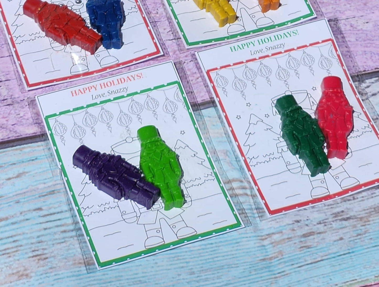 Toy Soldier Coloring Kit – Christmas Party Favors for Kids