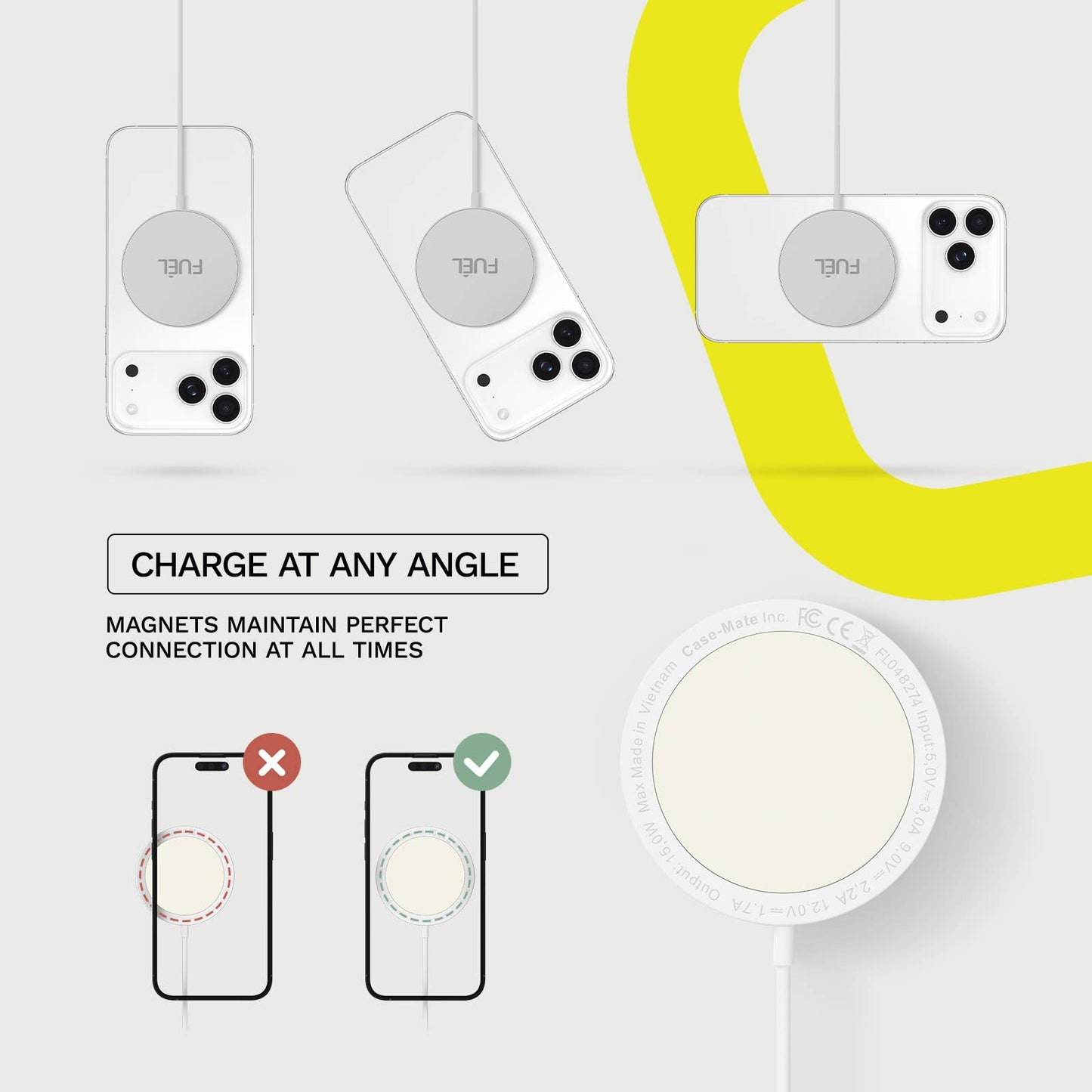 FUEL Wireless Charger for MagSafe - Wireless Charger