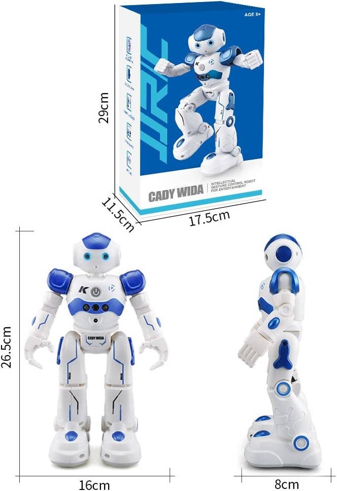 RC Robot w/Sensors and Remote Blue