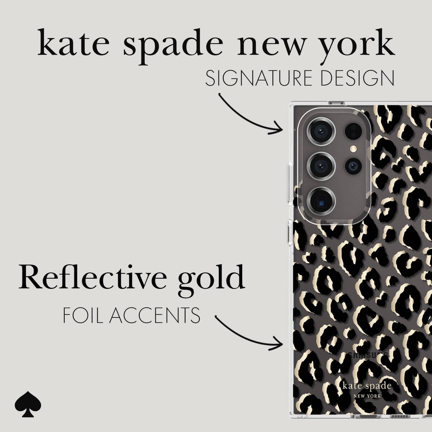Kate spade new york Samsung Galaxy S24 Ultra City Leopard