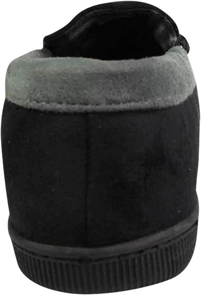 Norty Mens Moccasin Slip On Loafer Slipper Indoor/Outdoor So