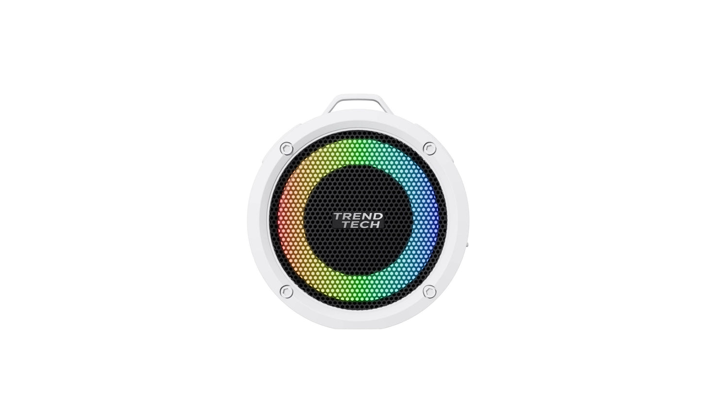 Aqua Beats Waterproof Bluetooth Speaker-White