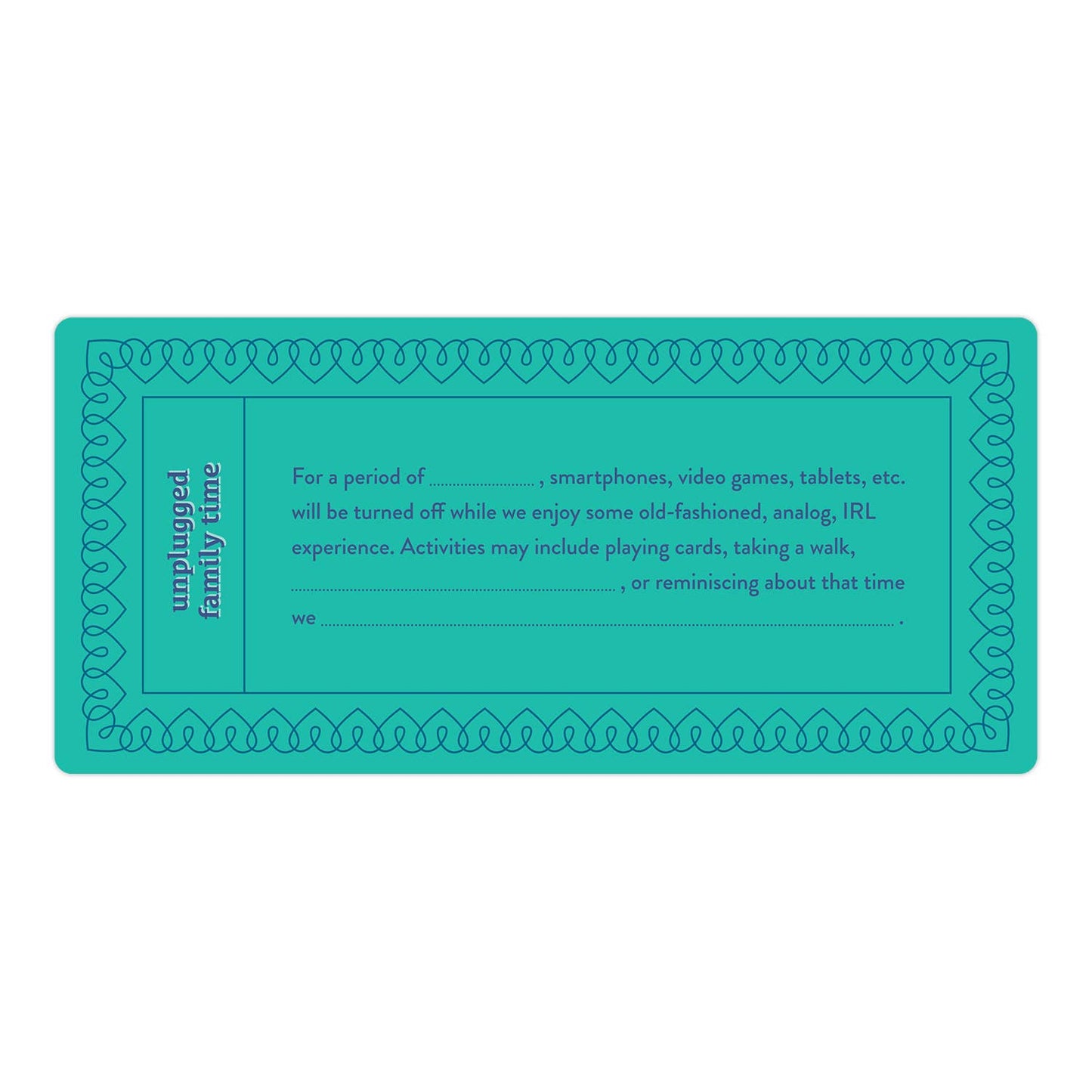 Fill in the Love® Dad Vouchers