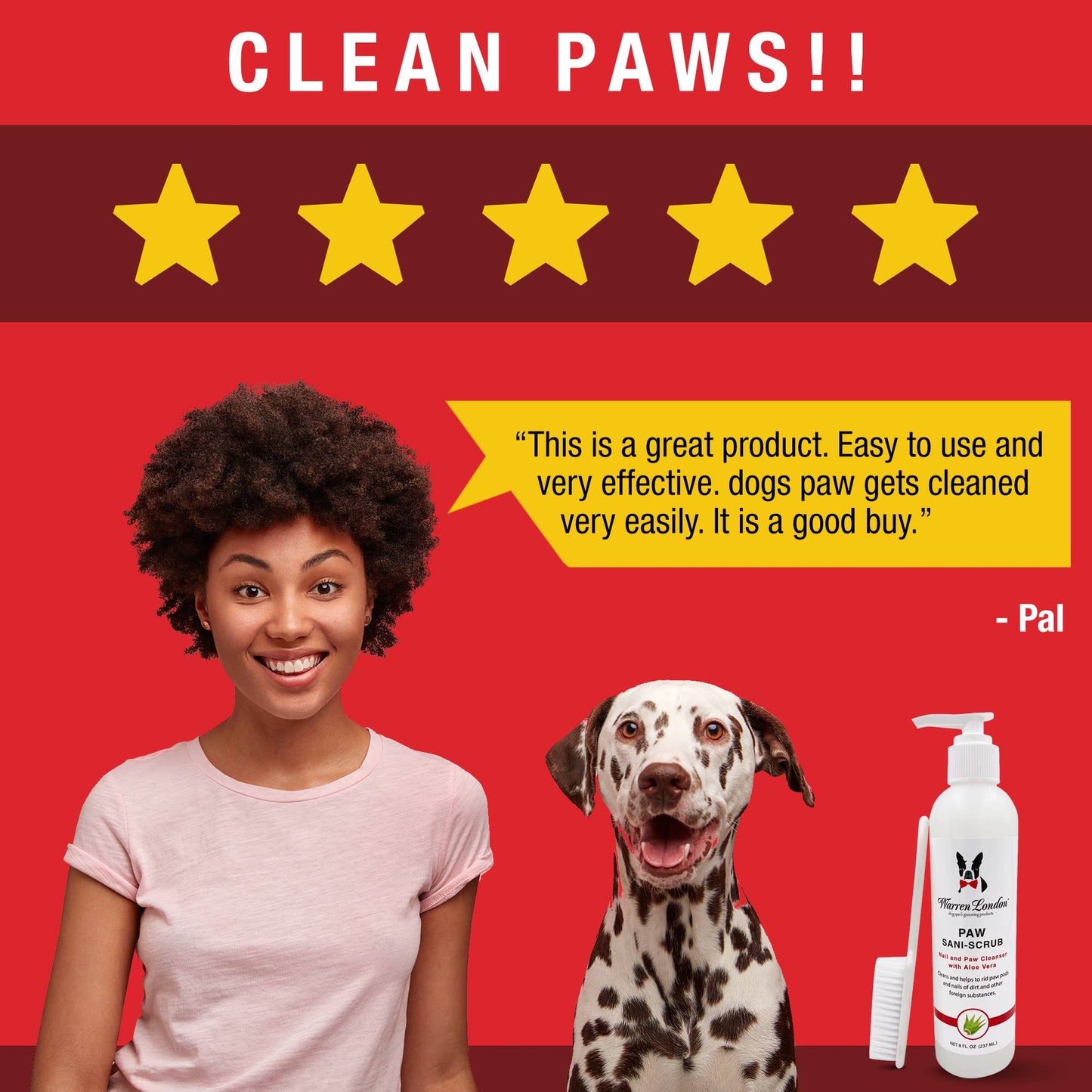 Paw Sani-Scrub - 2 Sizes
