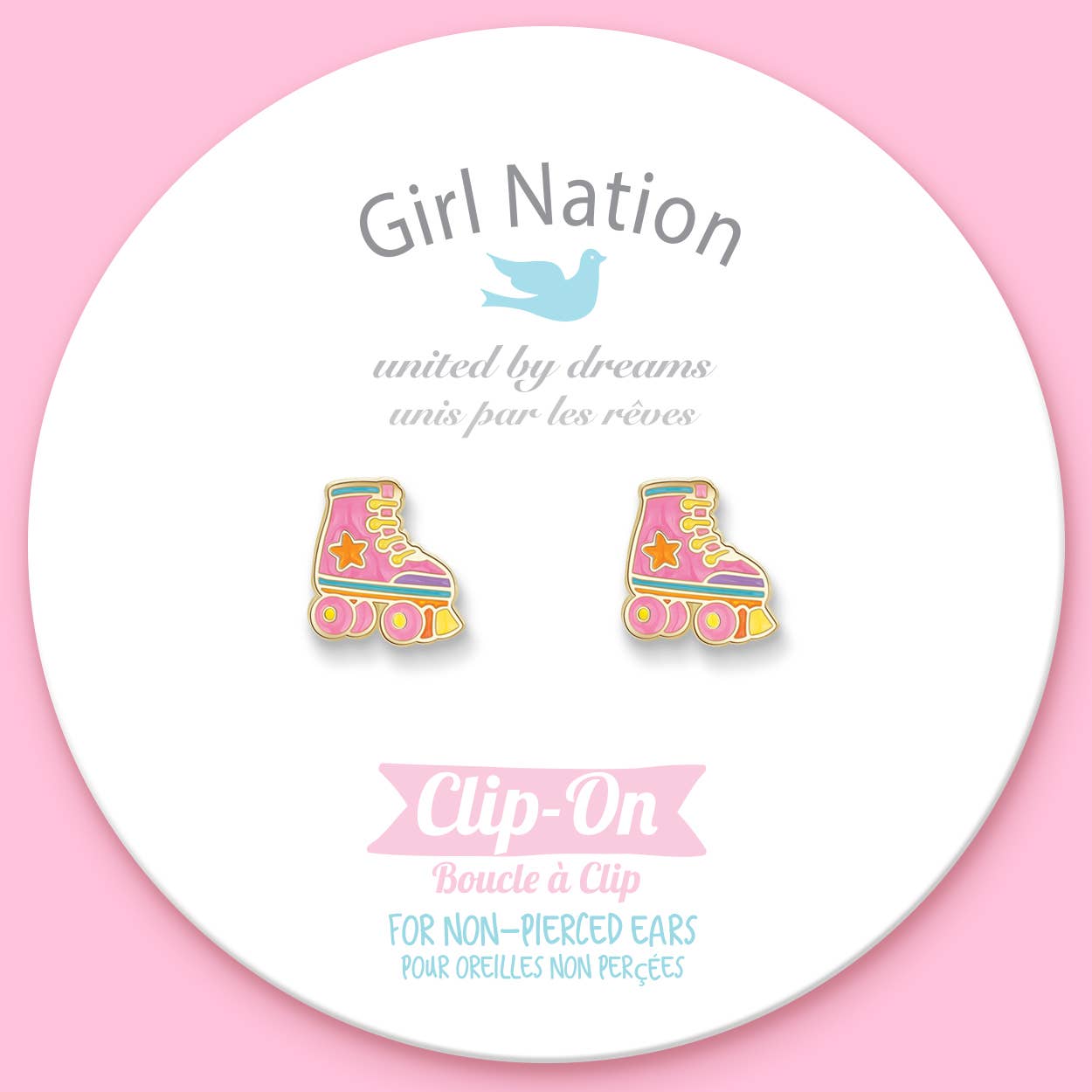 CLIP ON Cutie Earrings | Roller Skates
