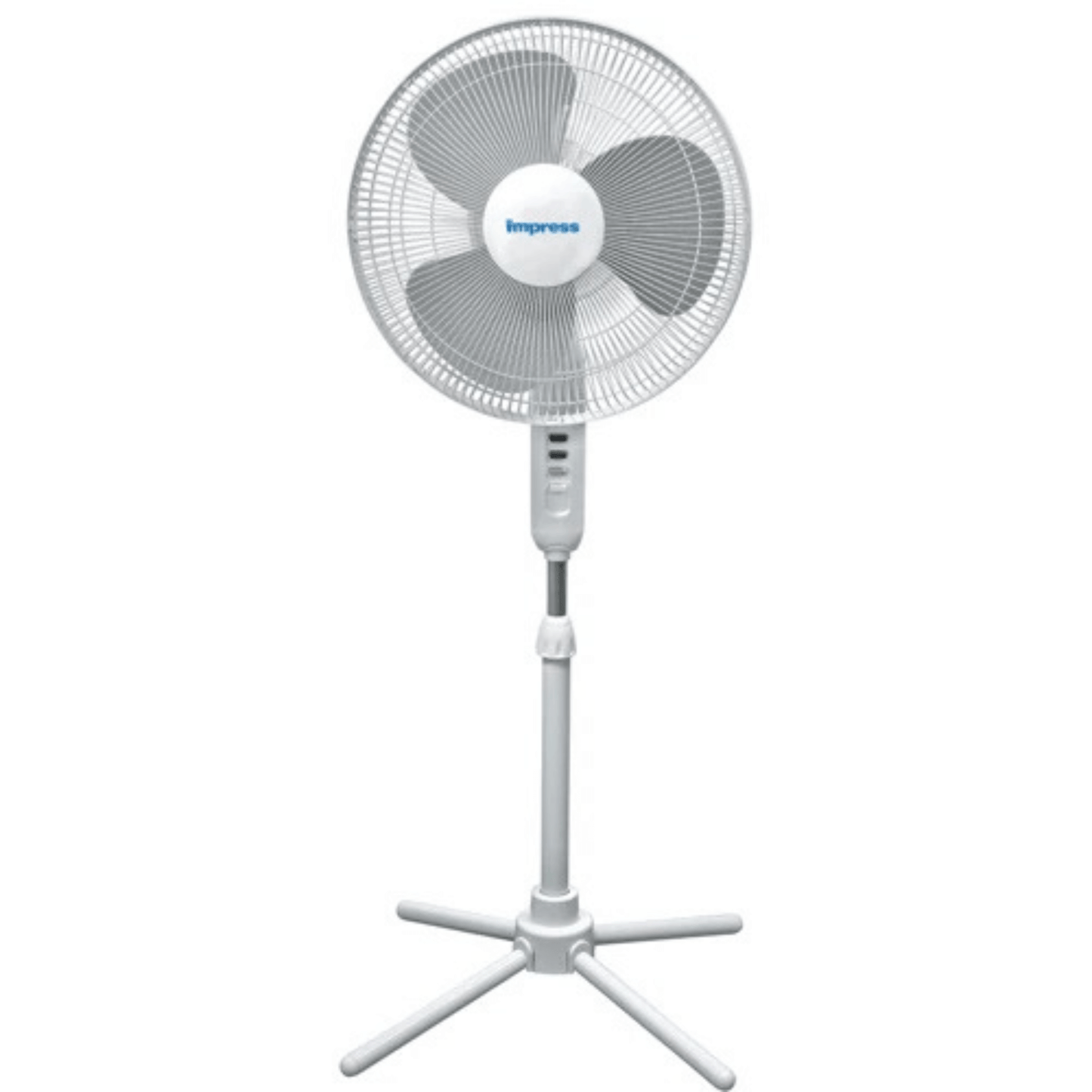 Impress Easy-Assemble 3-Speed 16-Inch Stand Floor Fan