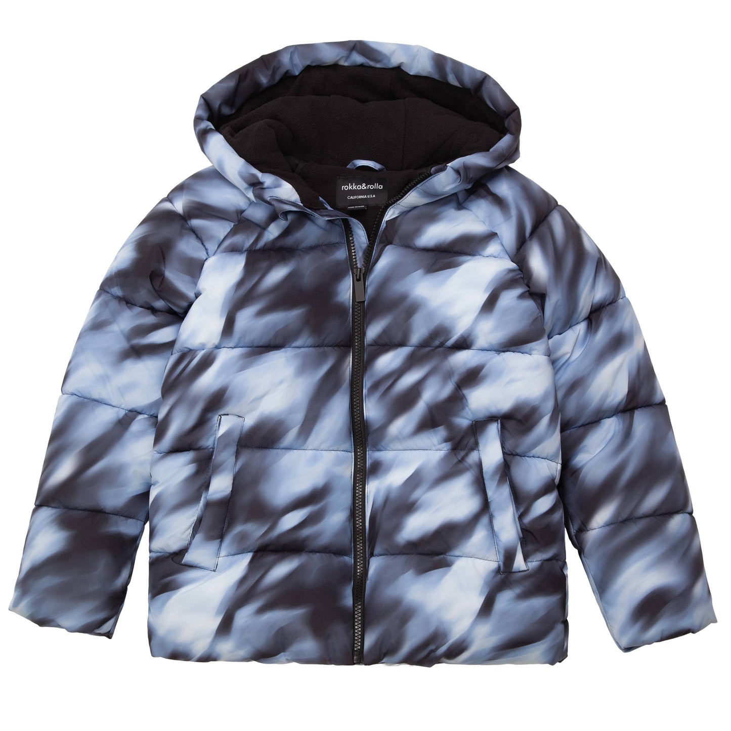Boys' Ripstop Winter Coat Kids' Fleece Lined Jacket