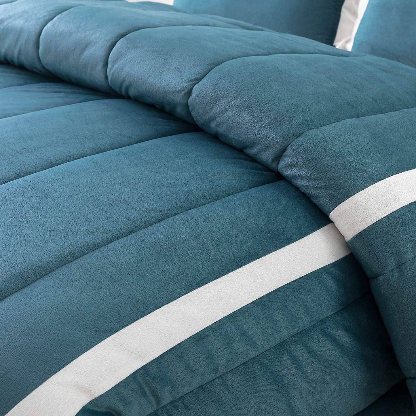Down Alternative Comforter Set with Plush Microfiber