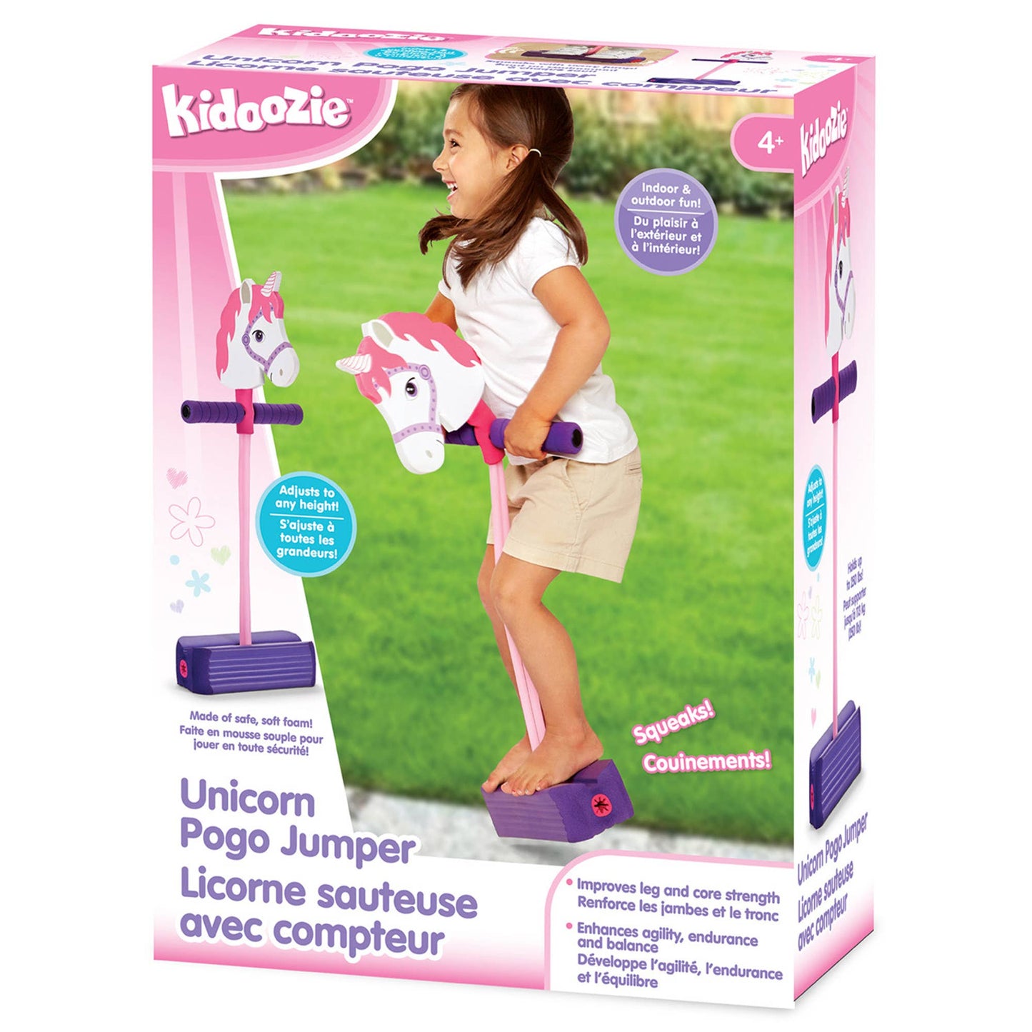 Kidoozie Foam Unicorn Pogo Jumper, Indoor/Outdoor Play