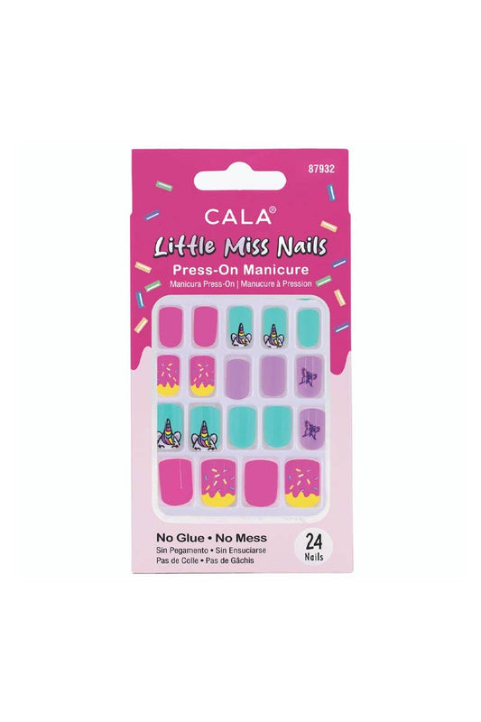 CALA 87932 Pink/Lilac Little Miss Press-On Nail Kit