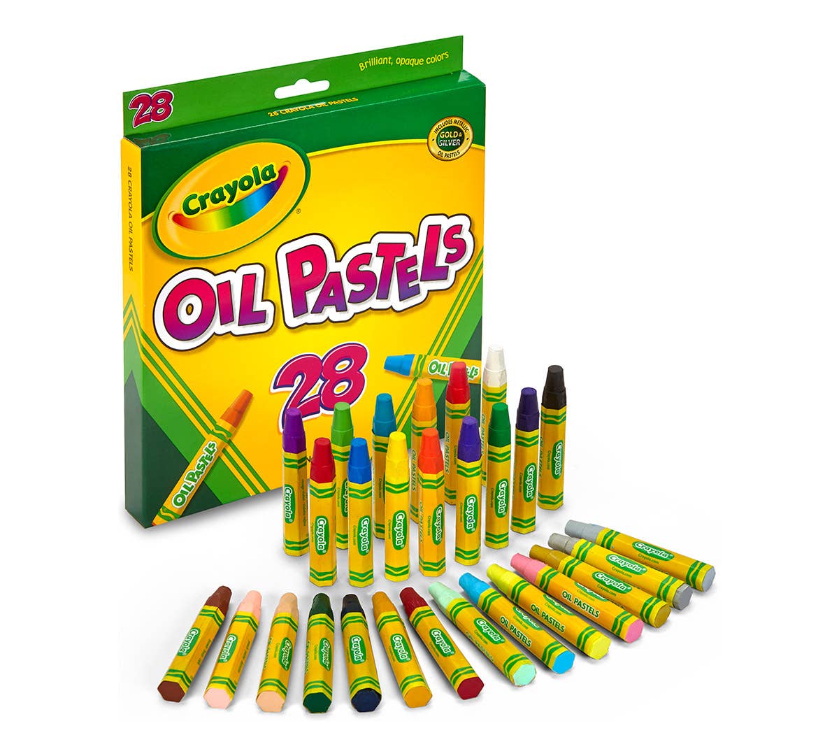 28 Count Crayola Oil Pastels