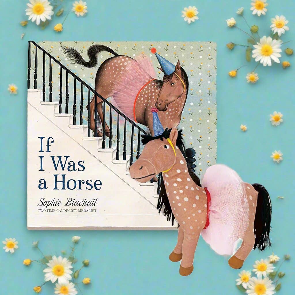 If I Was A Horse Plush and hardcover book