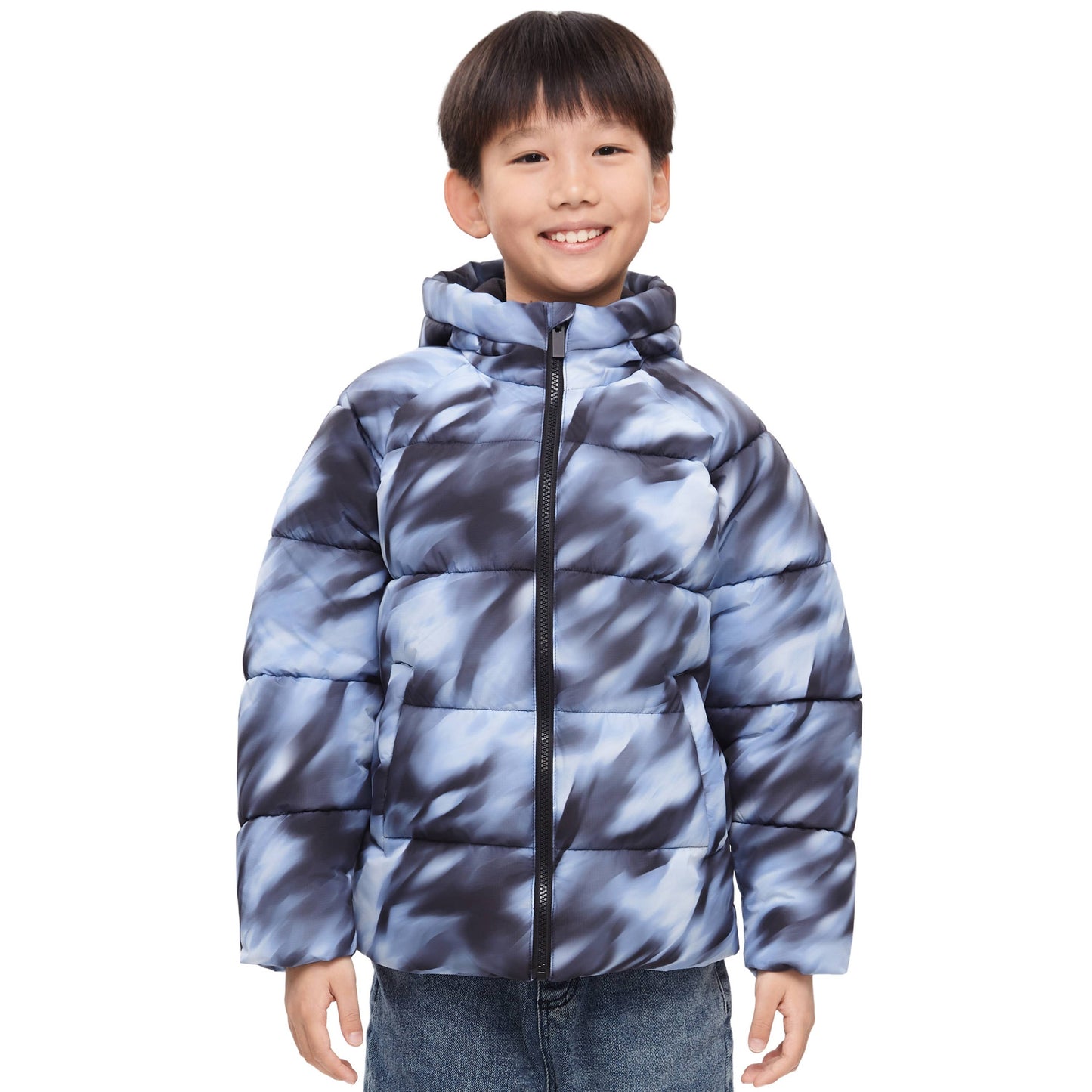 Boys' Ripstop Winter Coat Kids' Fleece Lined Jacket