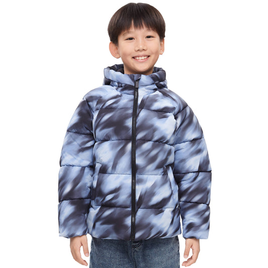 Boys' Ripstop Winter Coat Kids' Fleece Lined Jacket
