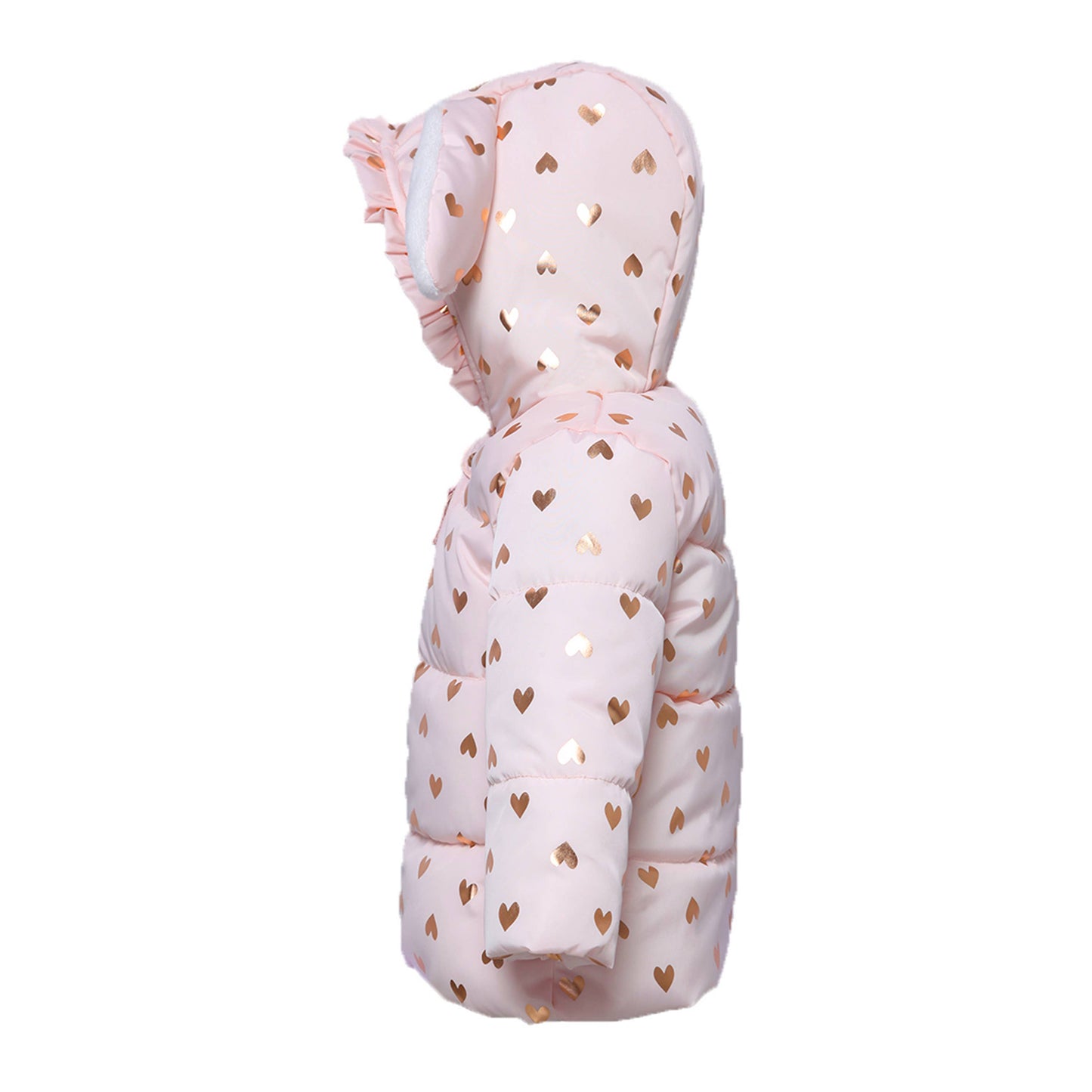 Baby Toddler Girls' Fleece Lined Puffer Coat