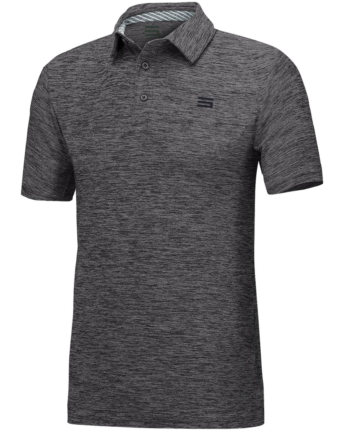 Men's Quick Dry Golf Shirts - Short Sleeve, Athletic Polo