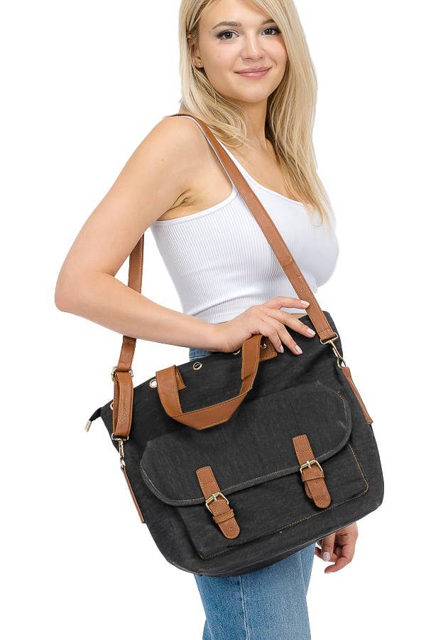 Crossbody Tote Bag Backpack