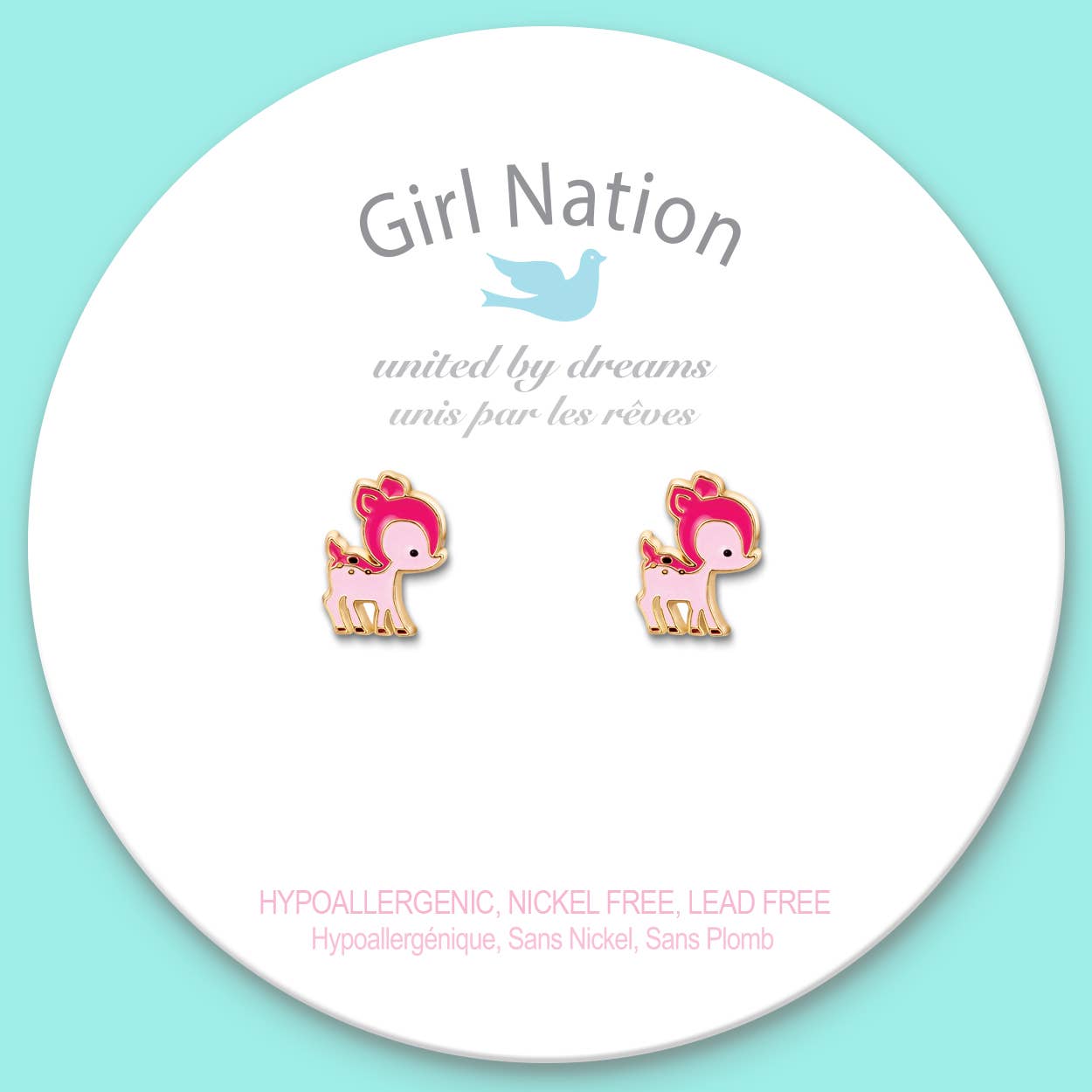 Darling Deer | Cutie Stud Earrings for Girls