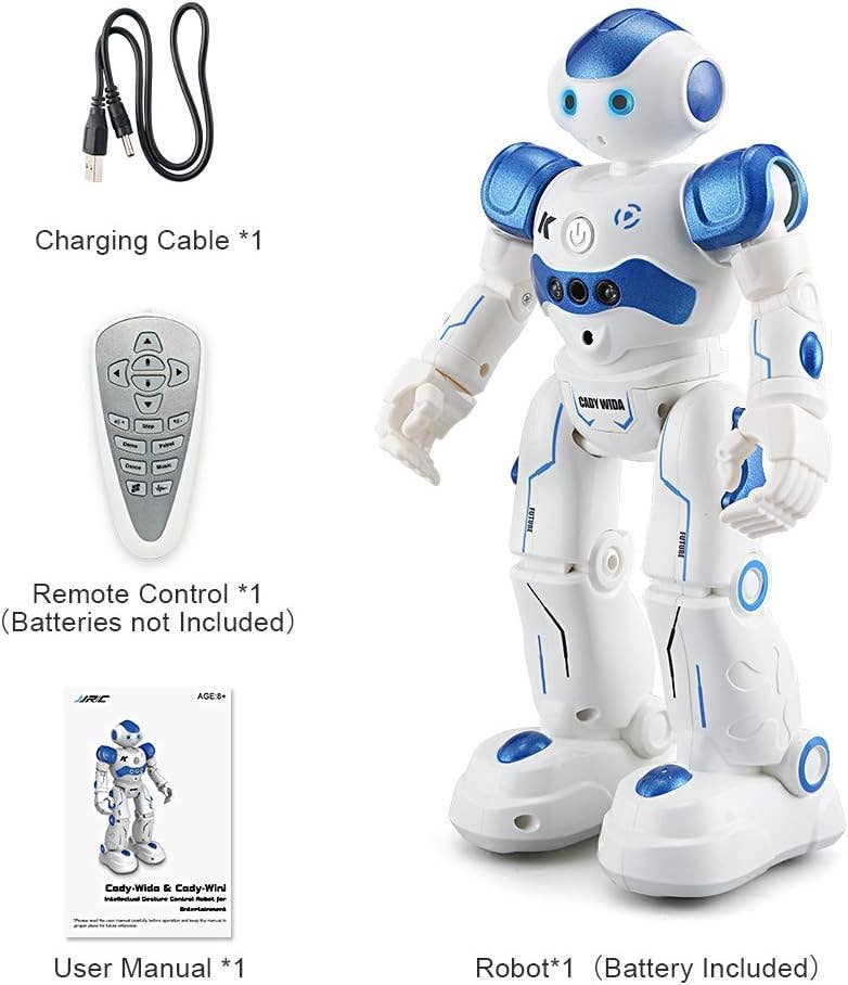 RC Robot w/Sensors and Remote Blue