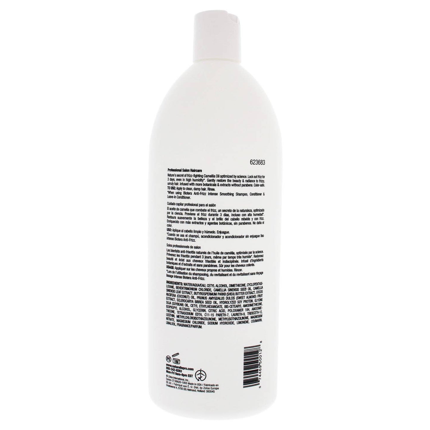 Biotera Anti Frizz Intense Smoothing Conditioner, 32 Oz.