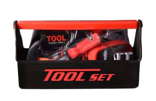 Playkidz Tool Box for Kids  22-Piece Boys & Girls Constructi