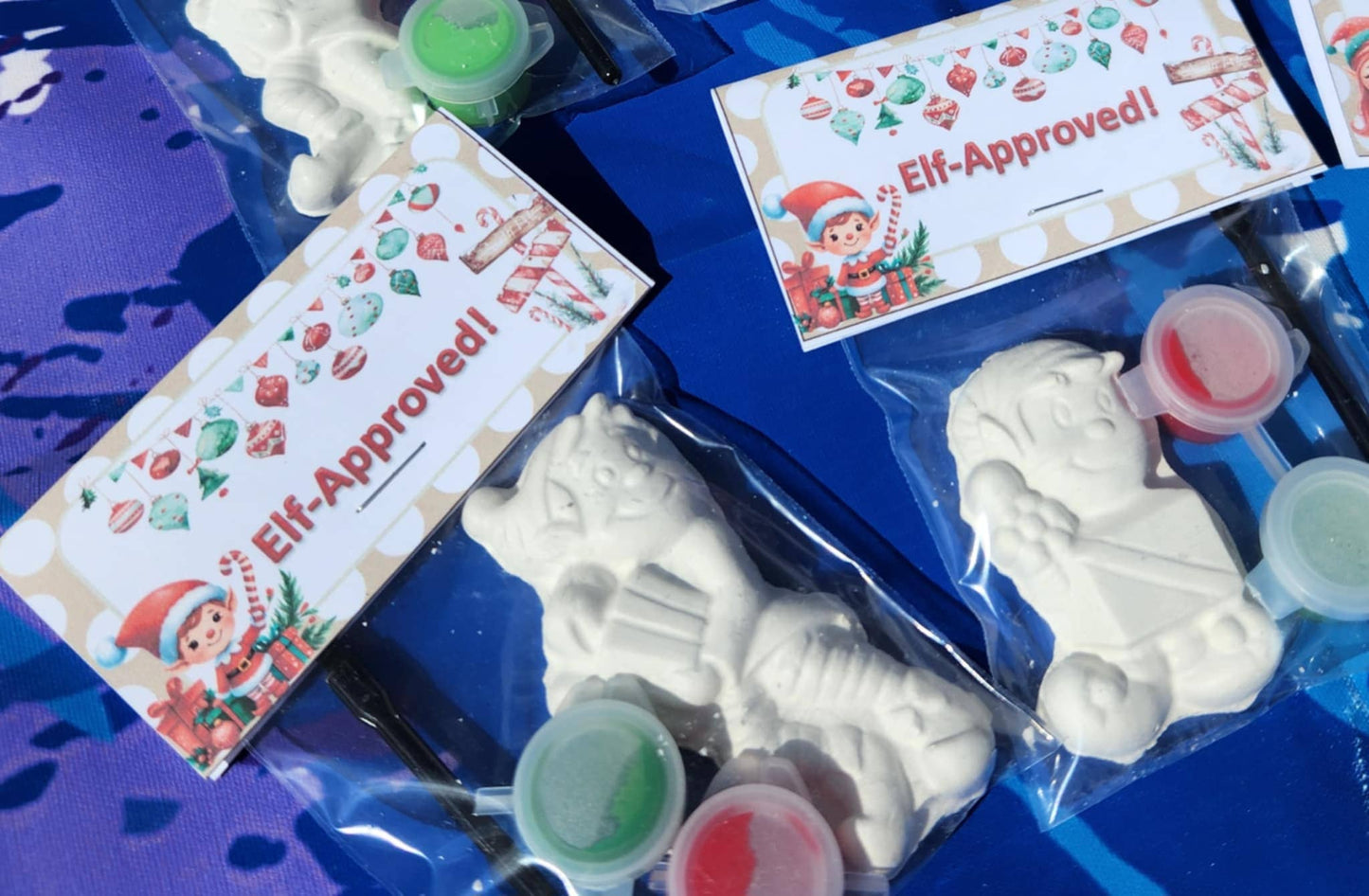 Little Elf Christmas Plaster Paint Kits | Party Activity