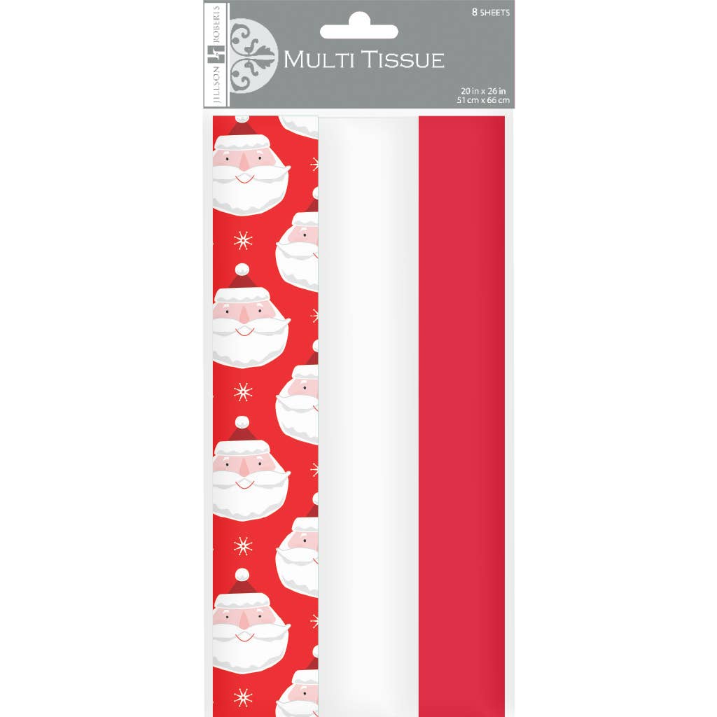 Tissue - Multi - Chic Santa