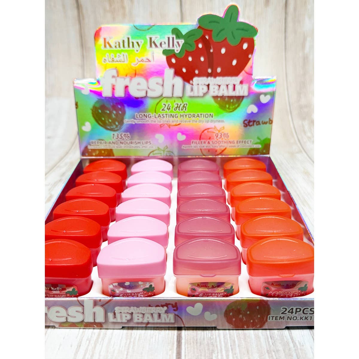 Moisturizing Fresh Strawberry Lip Balm