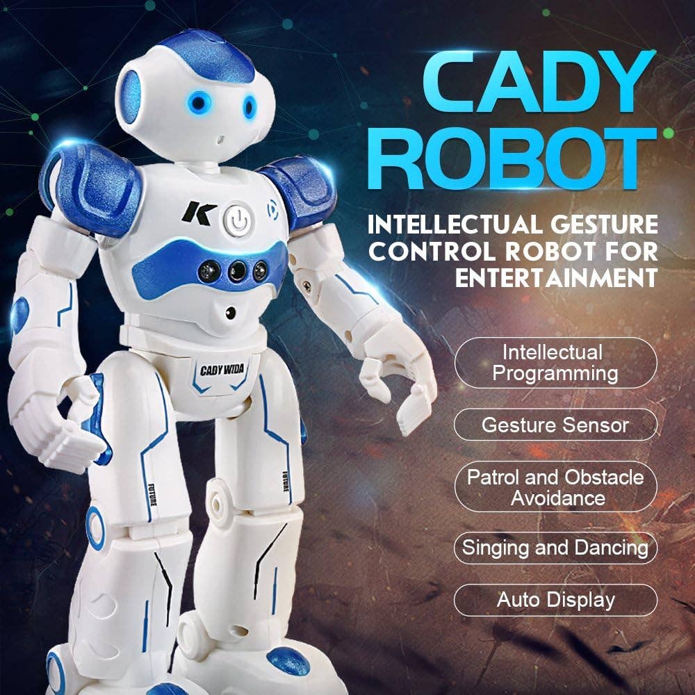 RC Robot w/Sensors and Remote Blue
