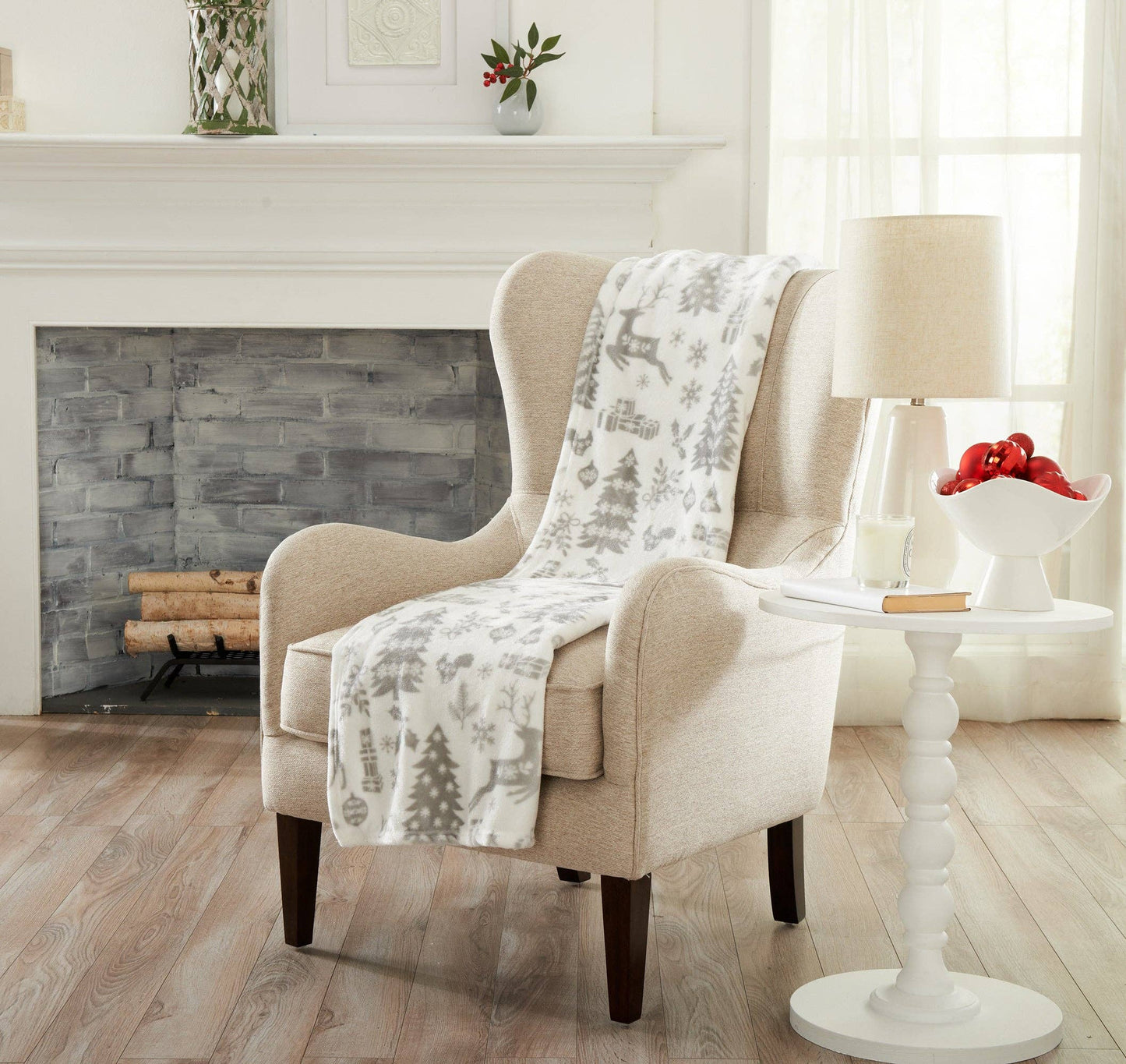 Velvet Throw Blanket - Pearl Collection