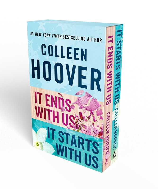 Colleen Hoover It Ends with Us Boxed Set by Colleen Hoover