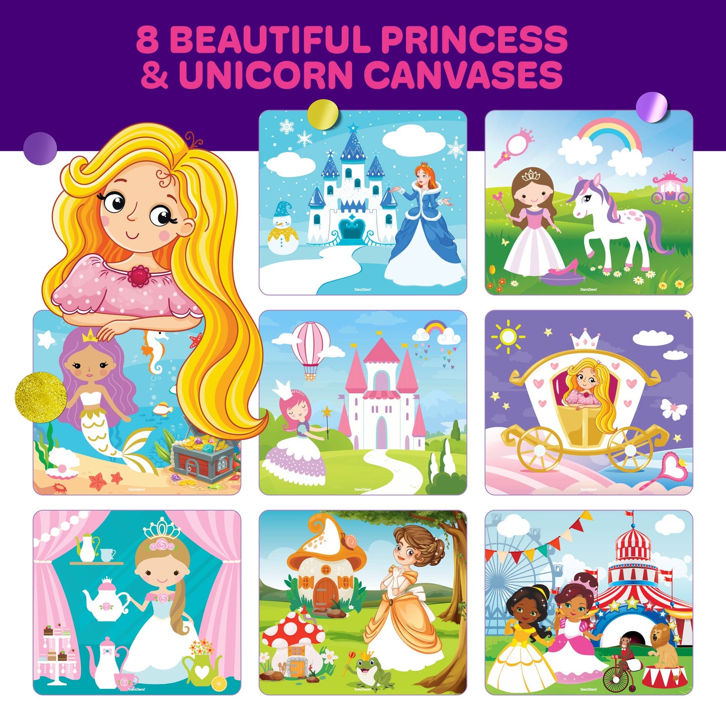 Mess-Free Dot Sticker Art For Kids, Sticker Book for Toddler