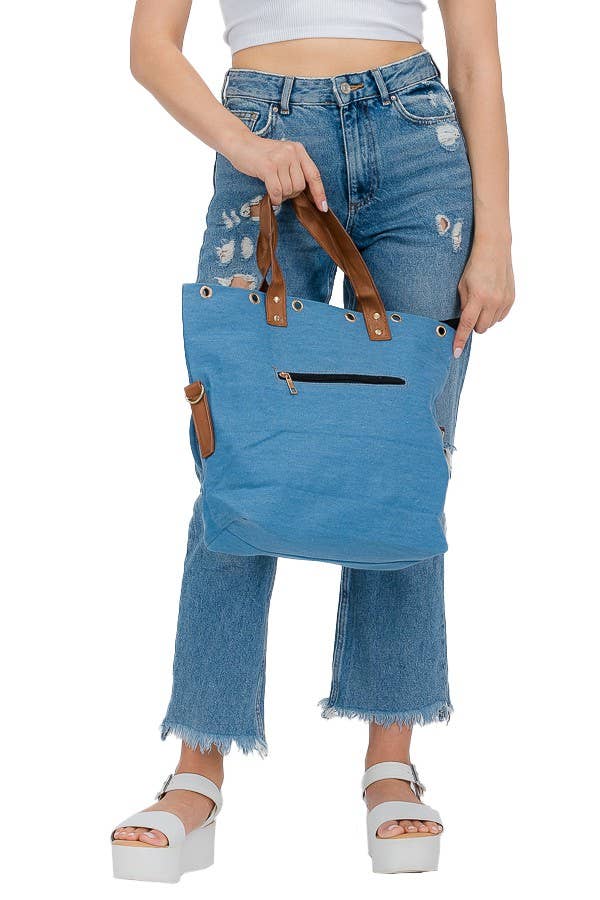 Crossbody Tote Bag Backpack