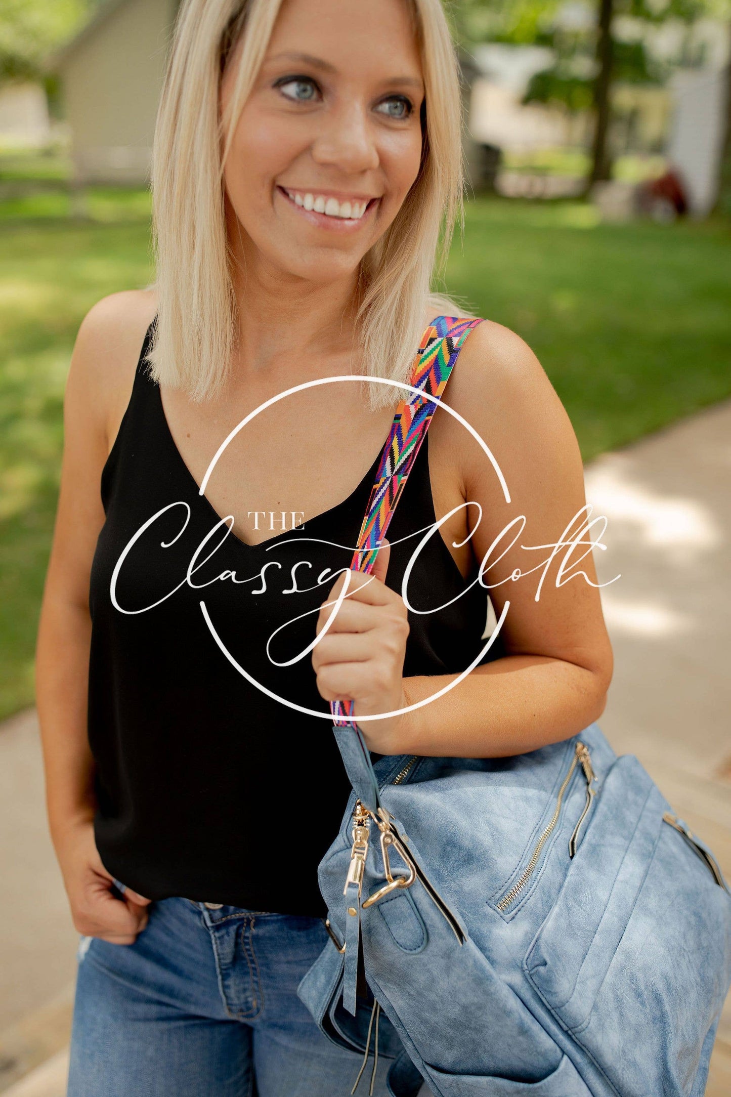 Chloe Convertible Backpack - Brilliant Blue - Hip Hippie RTS