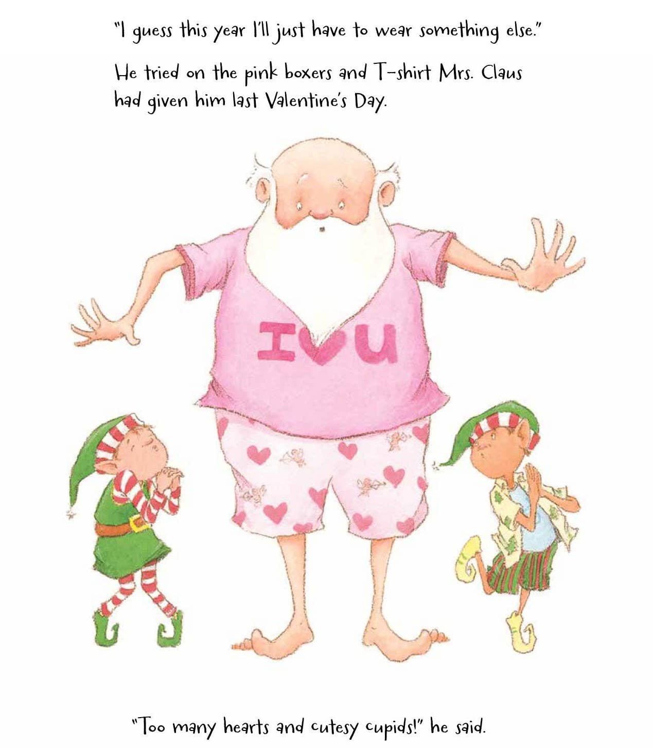 Santa's Underwear Picture Book