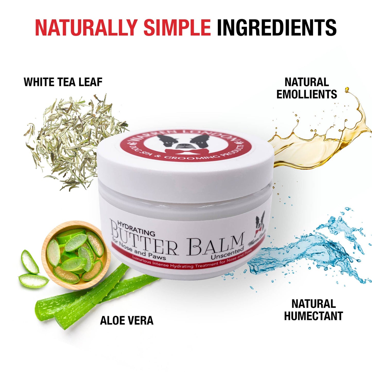Hydrating Butter Balm for Nose & Paws - 4 oz