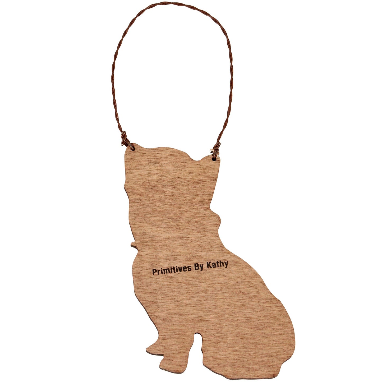Frenchie Christmas Lights Ornament